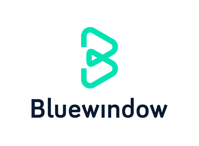 blue window